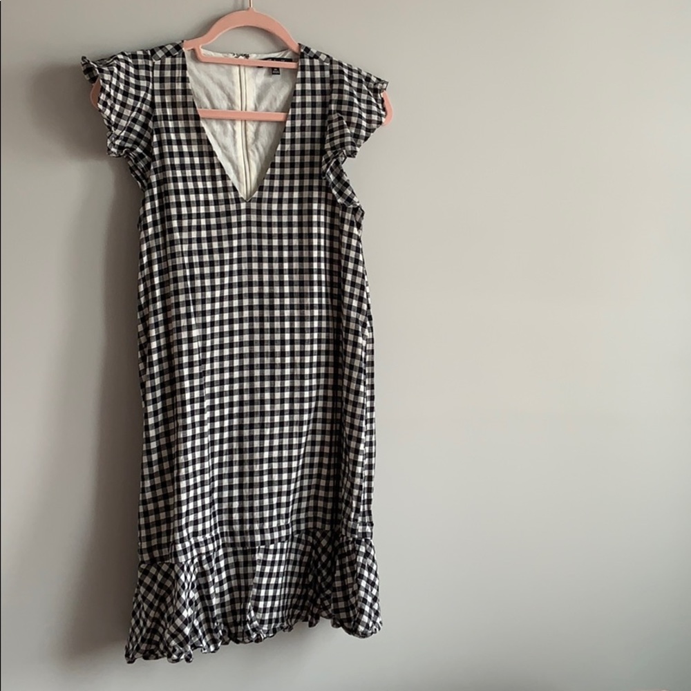 Madewell gingham dress